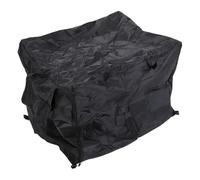 Fockety Housse de Cage pour Chien, Tissu Oxford 210D Imperméable, Protection Solaire pour Chenil pour Animaux de Compagnie avec Porte Enroulable et Fenêtres Respirantes, pour Jardins, (63,5*48*50cm)