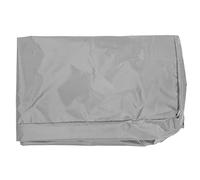 Fockety Housse de Rechange pour Auvent de Balançoire Résistant à la Neige avec Sangles -Vent pour Jardin Extérieur, Cour, Imperméable, Accessoire de Balançoire en Taffetas de Polyester plaqué Argent