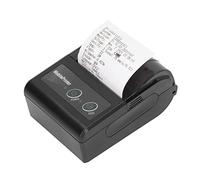 Fockety Imprimante de Reçus Bluetooth 57 Mm Portable USB - POS Printer Personnel Mobile, 200 Dpi Thermique Avec Ceinture en Cuir
