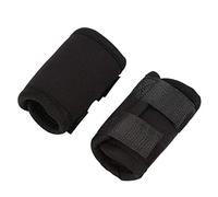 Fockety Jambes Avant de Chien enveloppent Le Genou de Chien, attelle de Jambe de Chien, protège-Genoux Anti-Choc pour Animaux de Compagnie Bandage pour(Black, S Code)