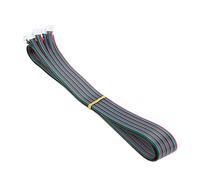 Fockety Jeu de Câbles Femelles PH2.0-XH2.54 pour Moteur Pas à Pas Nema16 Nema17, Câble de Connecteur Premium de 1 M pour des Performances élevées, Paquet de 5