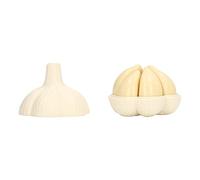 Fockety Jouet Puzzle à L'Ail 3D, Maturiau PVC, Améliore La Mémoire, La Cognition Spatiale, La Pensée Élargie, La Forme d'Ail Simulée, Surface Sûre, Cadeaux d'Aniversaire