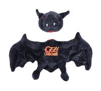 Fockety Jouets en Peluche Chauve Souris, Chauve Souris Réaliste avec Broderie Dorée, Tête Magnétique, Chauve Souris d'halloween, Jouet en Peluche, Chauve Souris Folle, Poupée Gothique en (Magnétique)