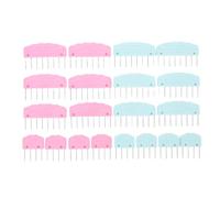 Fockety Kit de Blocage de Blocage en Tricot, 20pcs 2 Tailles Tailles Bloquer des Peignes en Tricot Kit de Trousses en Tricot pour Bloquer le Tricot, le Crochet, les Projets à Aiguille