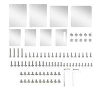 Fockety Kit de boîtier pour imprimante 3D AD5X, couvercle de protection à température constante à monter soi-même, compatible avec les filaments d'impression tels que l'ABS, l'ASA