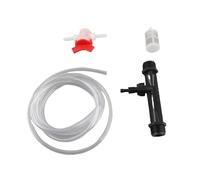 Fockety Kit de Haute qualité en Engrais D'irrigation du Jardin pour Système de Goutte-à-goutte, Plastique Premium pour la Connexion G3 / 4, pour une Utilisation du Jardin