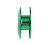 Fockety Kit de Montage de Pare-Chocs de Voiture/Boulon de Montage de Compartiment Moteur-Ensemble Solide et Durable de 4 pour Pare-Chocs Avant (Green)