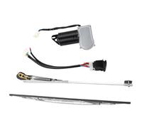 Fockety Kit de Moteur D'essuie-glace 12 V | Moteur de Lave-vitre de Balai D'essuie-glace électrique, pour Yachts, Hors-bord, Bateaux de Pêche