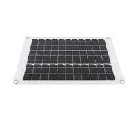 Fockety Kit de Pompe de Fontaine Solaire à Faible Bruit 20 W alimenté par Panneau Submersible pour Bassin à Oiseaux Hydroponique, Matériau ABS en Silicium Monocristallin