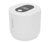 Fockety Kit de Scellage Sous Vide électrique pour Bocaux Mason, 5 Couvercles de Bocaux à Large Bouche, 5 Couvercles de à Bouche Régulière, Portable sans Fil, 1200 MAh, Chargeur (WHITE)