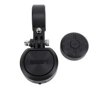 Fockety Klaxon de Vélo électrique, étanche IP66, Klaxon Puissant de 120 DB, Sonnette de Cyclisme Rechargeable avec Télécommande, Anneau D'alerte de Klaxon de Vélo électrique de Type C