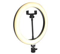 Fockety Lampe à Cils pour Extension de Cils, 18W Anneau Lumineux Ajustable avec Support pour téléphone Portable, tête de Remplacement pour lumière de Tatouage, Lash Tech Supplies