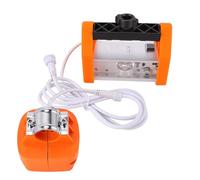 Fockety Lampe d’Inspection Murale, 15W 1500LM, IP44 | Surface d’Appui en Silicone, Faisceau 120°x5°, Confort Antireflet, Lentille Résistante aux Chocs, pour Ateliers