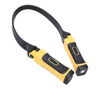 Fockety Lampe de cou rechargeable pour un éclairage mains libres, lampe de lecture LED à porter autour du cou pour les mécaniciens, la lecture, le camping et le projets de bricolage