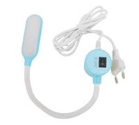 Fockety Lampe de Machine à Coudre, 30 LED à Angle Réglable, Lampe de Travail Col de Cygne avec Base de Montage Magnétique pour établi, Tour, Perceuse, Presse, Couture