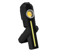 Fockety Lampe d'inspection rechargeable de 500lm pour la correction de la peinture avec crochet, base magnétique, lampe de travail LED portable pour l'esthétique automobile