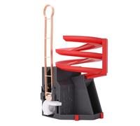 Fockety Lanceur de balles de Golf Range Reload Pro, Machine Portable et Automatique pour Tees de Golf avec pédale, Outil d'entraînement avec Distributeur Entre Les Bras