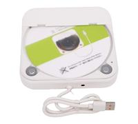 Fockety Lecteur CD Portable, Lecteur CD de Voiture Plug and Play alimenté par USB Entrée AUX Son HiFi de Voiture Externe pour Véhicule