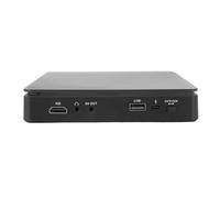 Fockety Lecteur DVD, Conversion ascendante Full HD 1080p avec télécommande, Lecture multizone, Compatible multiformat, Chargement Rapide, Format Compact pour TV et vidéoprojecteur