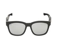 Fockety Lunettes Bluetooth intelligentes, Conduction osseuse sans Fil, réduction du Bruit, Multifonctions, IA, avec Microphone HD, contrôle Tactile, pour la Conduite, Le Sport (Gris argenté)