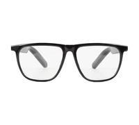 Fockety Lunettes connectées pour Hommes et Femmes, Bluetooth avec Traduction par IA (134 Langues), réduction du Bruit, Prise de Vue à Distance, Charge magnétique