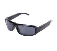 Fockety Lunettes de Soleil de Caméra 1080p, Anti-Angle de L'objectif Grand Angle Sports Lunets de Caméra avec Photo en Un Seul Double