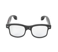 Fockety Lunettes Intelligentes AI, Caméra 8MP, Lentille à Changement de Couleur, Lunettes Bluetooth pour Hommes et Femmes, de Traduction avec Musique et Appels pour Les