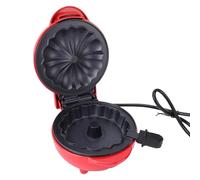 Fockety Machine à gâteaux, 550 W, revêtement antiadhésif double face, appareil à donuts avec voyant lumineux, gaufrier électrique pour petits-déjeuners, goûters et desserts (Prise UE 220V)