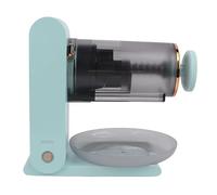Fockety Machine à Glace Rasée, Chargeur USB, Machine à Cônes de Neige élective Avec Batterie 2000mah, Base Détachable, à Desserts Glacés pour Faire des Doux, Slushie