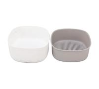 Fockety Machine à LaVer Les Fruits et Légumes, Appareil de NetToyage de Fruits et Légumes à Ultrasons de Grande Capacité Avec une Seuse Touche de Démarrage, Machine à NetToyer Les