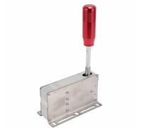 Fockety Manette de Vitesse de Simulateur USB PC pour G25 G27 G29 G920 G923 Thrustmaster T300 T500 Manette de Vitesse Séquentielle au Volant, pour ATS ETS Dust WRC Sim Racing Games (Rouge)