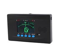 Fockety Métronome numérique 3 en 1 pour tous instruments, métronome rechargeable avec pince microphone et écran LCD électronique, pour guitare, basse, violon, piano, trompette