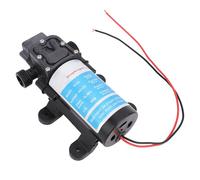 Fockety Micro Pompe à Membrane, 60 W, Tête de 80 M, Entrée et Sortie G1/2, Pompe Auto-amorçante pour Camping-Car, Lavage de Voiture, Arrosage, VTT, Bateau Marin, Camping, Douche,