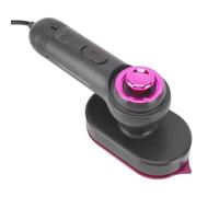 Fockety Mini Machine à Repasser, Mini Fer à Vapeur Portable 60 ML avec Poignée Rotative à 90 °, Léger Humide Sec Fer de Voyage Micro-Vapeur pour la Maison Voyage Entreprise (Prise UE)