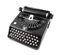 Fockety Modèle de Machine à écrire Antique, Modèle de Machine à écrire Classique rétro Vintage, Modèle de Machine à écrire Manuelle Portable Ornements de décoration intérieure