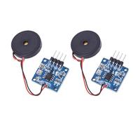 Fockety Module de Capteur de Vibrations Piézoélectriques, Commutateur de Vibrations à sensibilité Réglable avec Sortie Analogique DO et Haute sensibilité pour les Interactions de Batterie