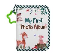 Fockety Mon premier album de famille, album photo souple 10 x 15 cm, coffret pour nouveau-né et enfant, album photo pour baby shower, photos de famille pour enfants et tout