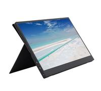 Fockety Moniteur Portable 15,6 Pouces Fhd Ecran d'ordinainur USB-C avec Couvercle et Double Haut-Parleur, Deuxième Monite de Jeu Externe pour pour NS, Versez, Versez l'interrupteur