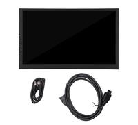 Fockety Moniteur Portable de 10,1 Pouces, 1024x600 écran D'affichage Secondaire Informatique Double en Haut-parleurs Intégrés, CPU GPU Température Musique Spectrum Panneau D'affichage