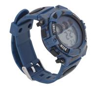 Fockety Montre Numérique de Camouflage pour Enfants, Réveil étanche, Rétro-éclairage LED 50 M, pour Garçons de 5 à 17 Ans (Blue)