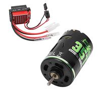 Fockety Moteur à Balais 540, Excellentes Performances, Faible Bruit, pour Camping-Car, Réservoir Court 1/10, Vert (#13)