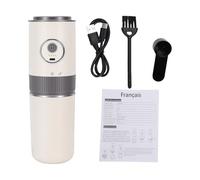 Fockety Moulin à café électrique Portable avec Verseuse, Rechargeable par