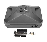 Fockety Nano Case - Coque de Protection en Aluminium Gris avec Carte Adaptateur GPIO, AJUSTIMENT PRÉCIS, Conception CHANFREINEE, Dissipation Thermique, Coussinets en Silicone