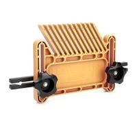 Fockety Outil de Travail du Bois, Planche à Plumes, qualité Garantie, inspecté Avant de Quitter L'usine, 2 Ensembles pour L'amélioration de L' (Planche à Plumes Carrée Type B Jaune)