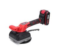 Fockety Outil de vibration pour carrelage, machine de nivellement vibrante sans fil et portative avec 5 vitesses et ventouse de 130 mm, vibrateur pour carrelage de sol et de mur (Prise UE 110-240 V)