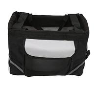 Fockety Panier de Porte-vélos pour Chiens, Sac de Vélo de Maître de Guidon à Libération Rapide, Panier de Siège de Compagnie en Tissu Oxford en Tissu à Vélo