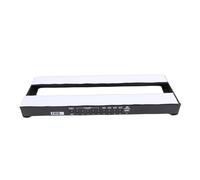 Fockety Panneau de Pédale de Guitare, 8 Sorties DC 1 USB, Panneau D'effets de Guitare électrique, Réduction du Bruit, de Rail D'effets de avec Bande Adhésive à Crochet (Prise UE)