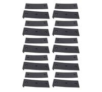 Fockety Patins coulissants pour remorque de Bateau, 10 pièces, 7,6 x 25,4 cm, pour faciliter la Mise à l'eau et Le Chargement du Bateau sur la remorque, réduisant Les frottements