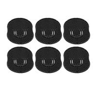 Fockety Peigne de Poche Léger, Brosse à Cheveux de Massage Portable pour Hommes, 6 Pièces, Peignes de Poche pour la Maison, le Bureau et les Voyages