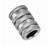 Fockety Pendentif de Perle de Couteau en Alliage de Titane Exquis pour Paracorde, Stabilisateur de Courant Corporel Résistant à la Corrosion pour les Activités de Plein Air (Ti Couleur)